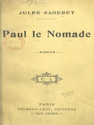 cover image of Paul le Nomade